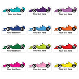 Name Label -  Car Custom Shape