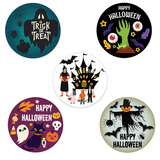 Wild Happy Halloween Stickers