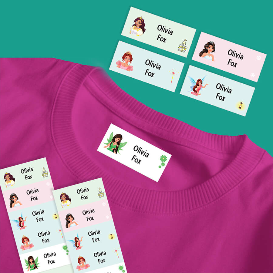 iron on name labels for clothes kids