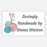Personalised Handmade Product Tags and Stickers