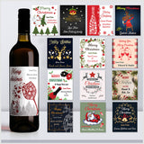 Custom Christmas Wine Labels - Secret Santa Gift