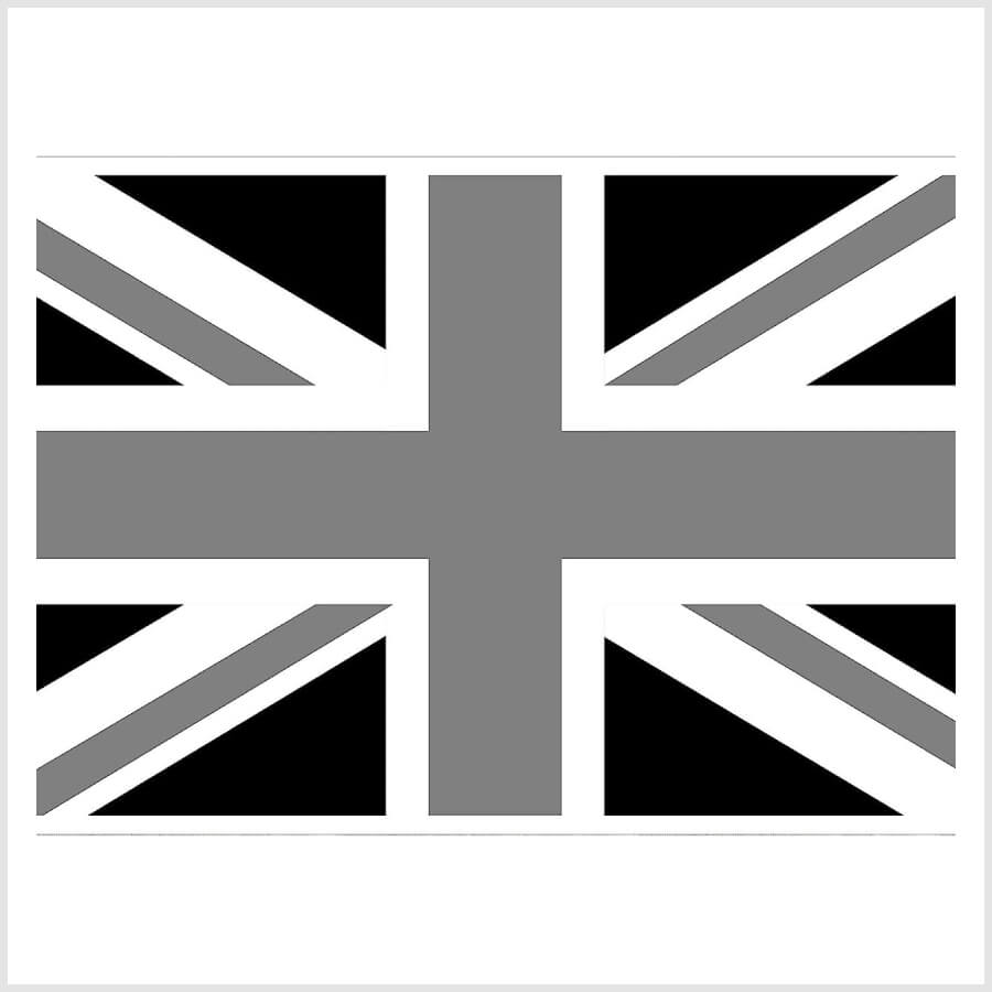 Union Jack Flag Sticker