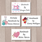 Personalised Handmade Product Tags and Stickers