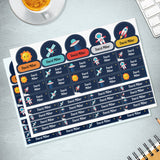 Space name sticker