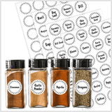Spice Sorting Labels