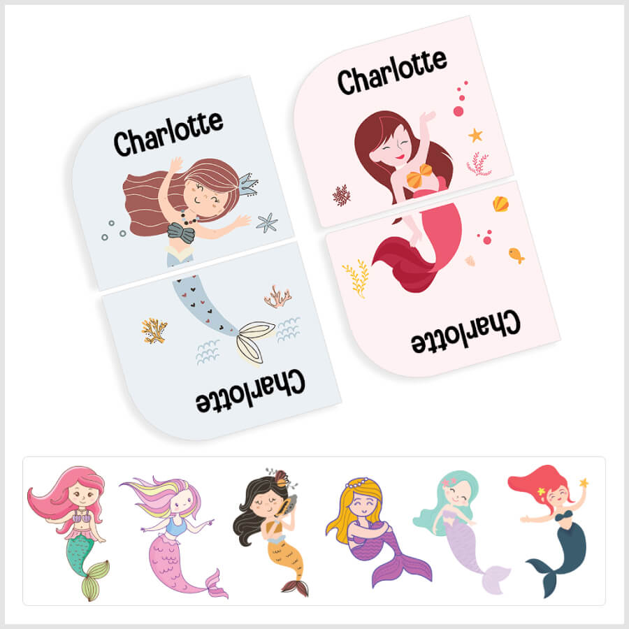 Waterproof shoe label