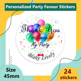 Personlised Party Celebration Labels