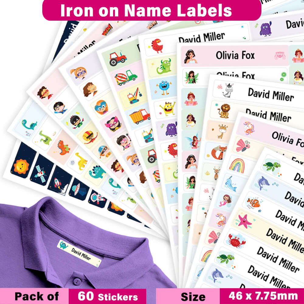 Personalised Name Tags for Clothes