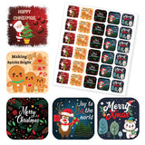 Charming Happy Christmas Vinyl Stickers
