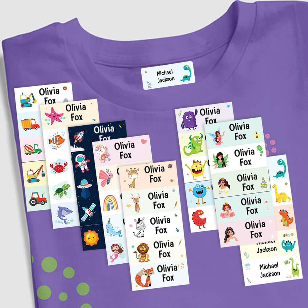 Iron On Name Labels