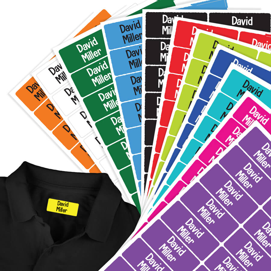 Clothes Iron On Labels for Kids