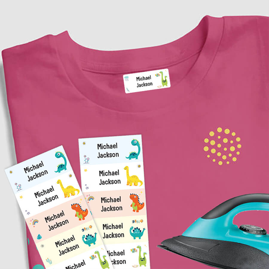 Iron On Name Labels