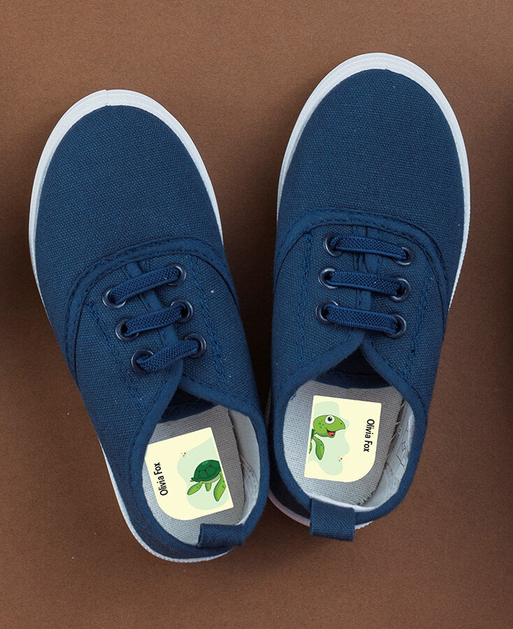 Tortoise Shoe name sticker