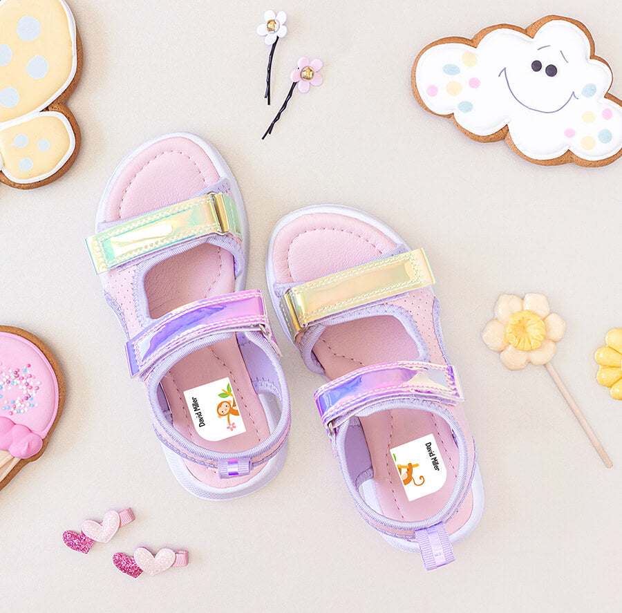 Funny shoe name label