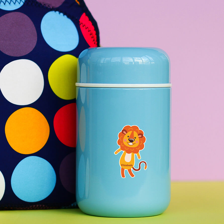 Personalised name labels for kids