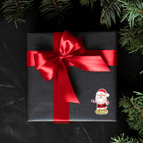 Personalised Christmas Sticker - Die Cut - Santa & Friends