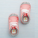 Reindeer shoe name label