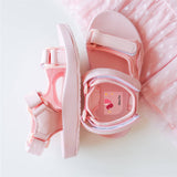 Baby shoe name label