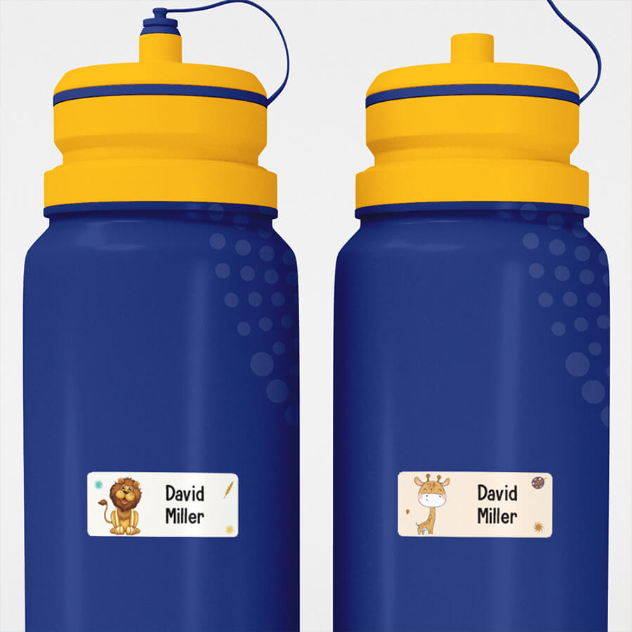 Animal name labels
