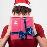 Personalised Christmas Sticker - Die Cut - Animal Gift Labels