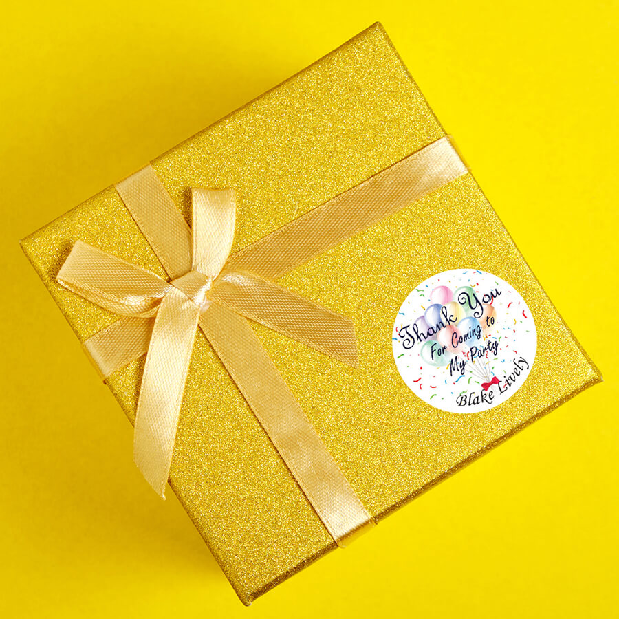 Personlised Party Celebration Labels