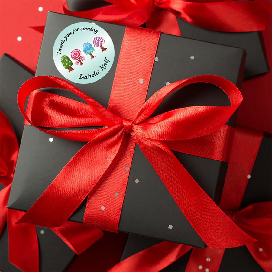 Personalized CupCake & Candy Party Labels