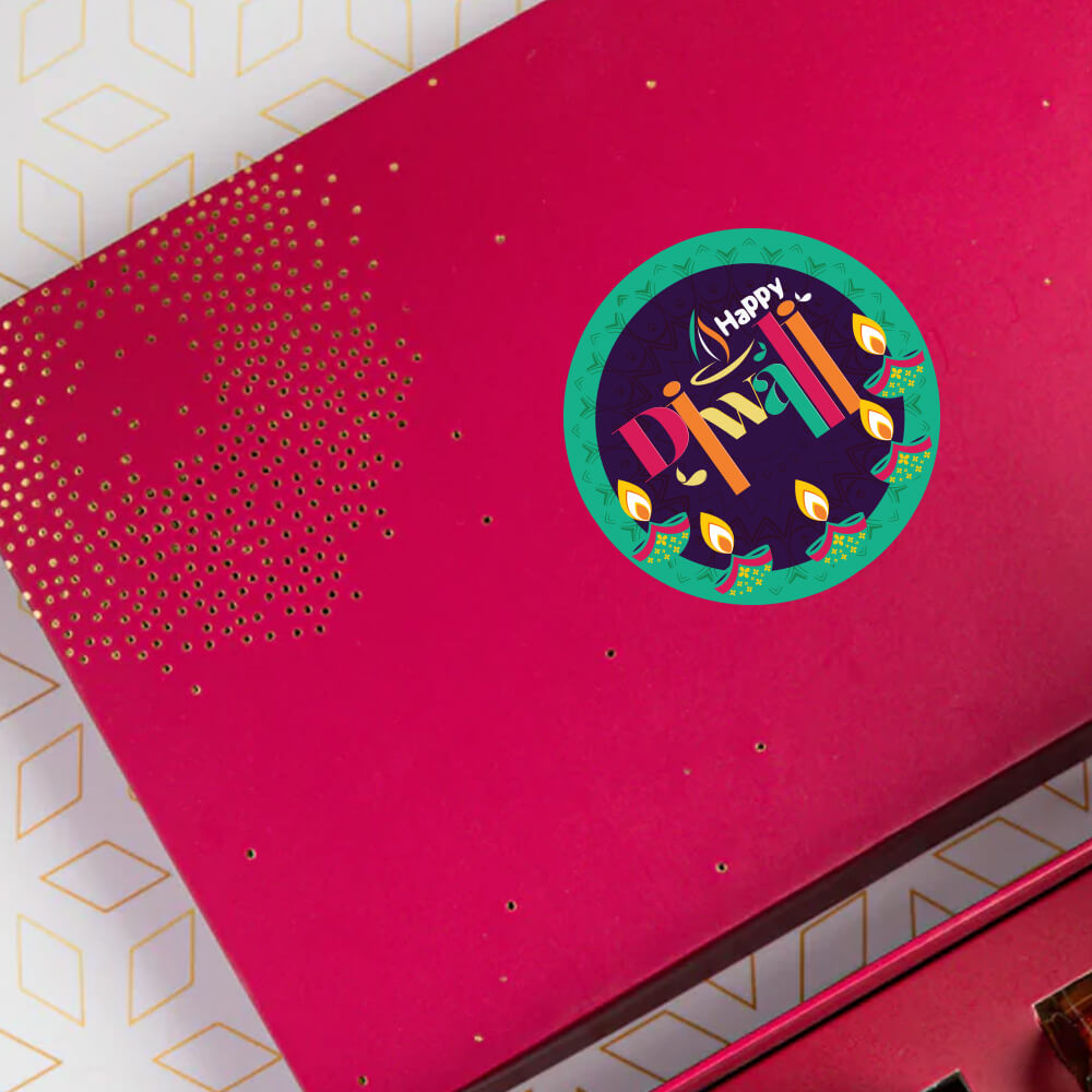 Colourful Diwali Stickers