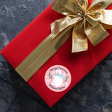 Personalised Christmas  Sticker - Round - Gift Labels