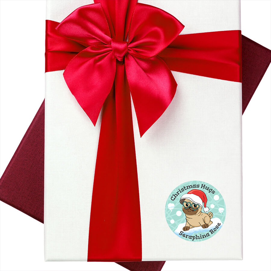 Personalised Christmas Gift Tags Name Lables