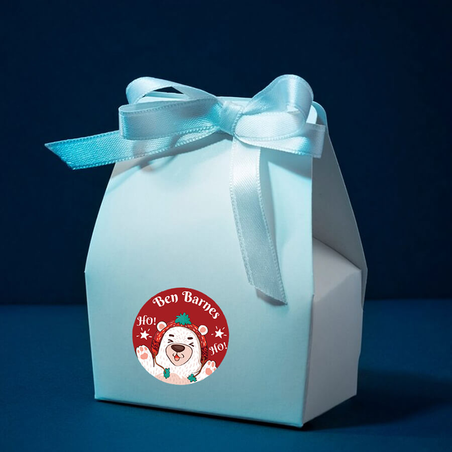 Personalised Christmas Gift Tags Name Lables