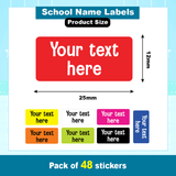Name Labels - Plain Standard
