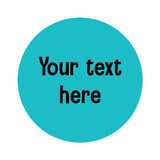 Name Labels - Plain Round