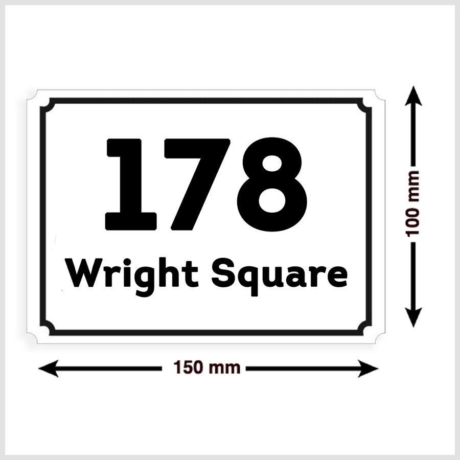 Personalised Multi Coloured Rectangle Bin Stickers