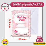 Childerns Birthday Invitation Cards