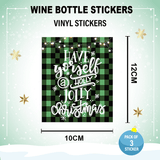 Christmas Wine Label - Quotes