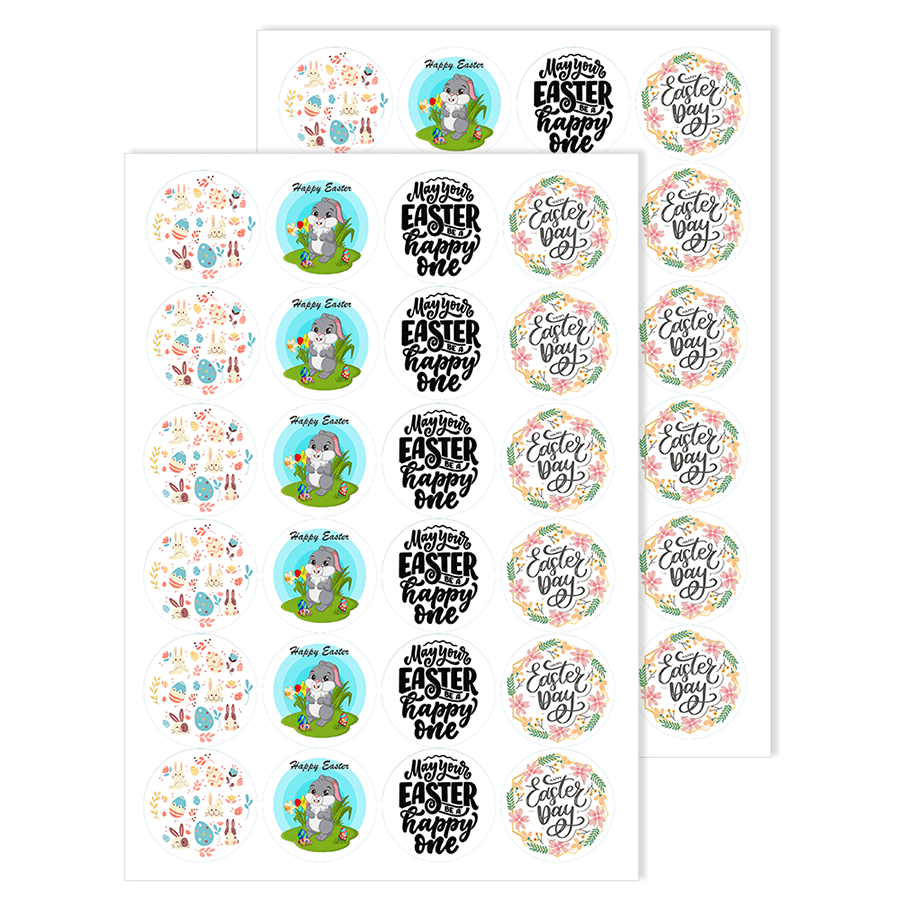 Happy Easter Stickers