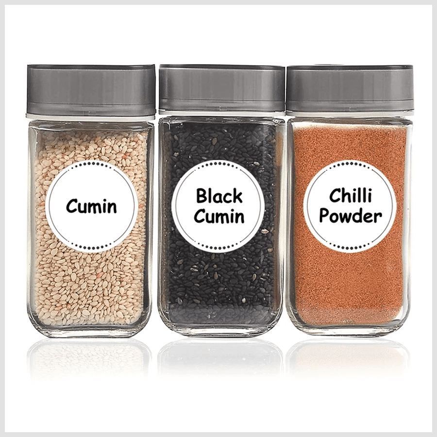 Spice Organizer Labels