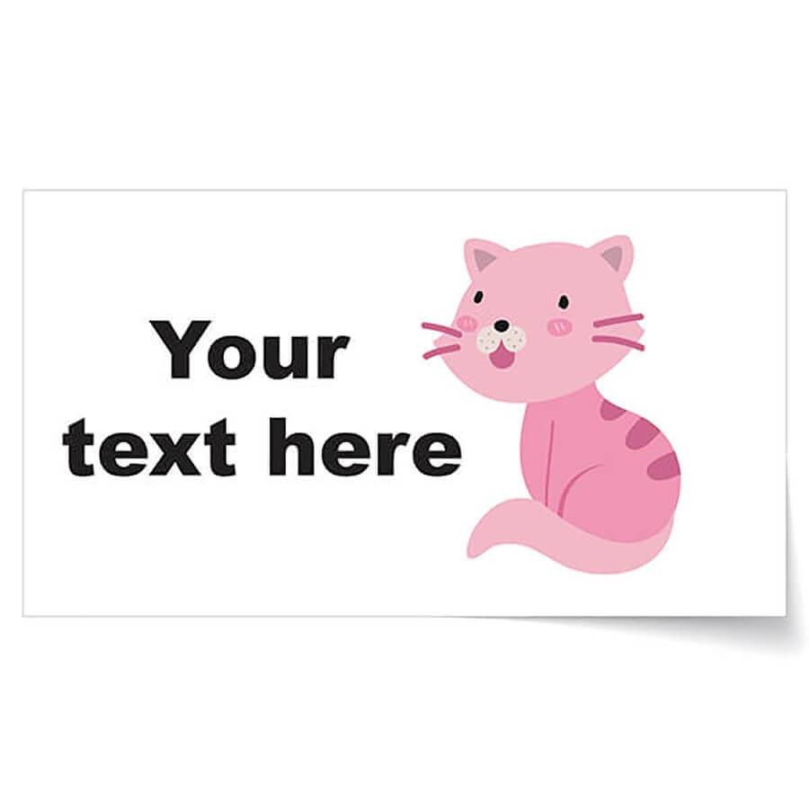 Animal Name Labels
