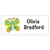 Butterfly name label
