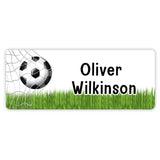 Football name sticker