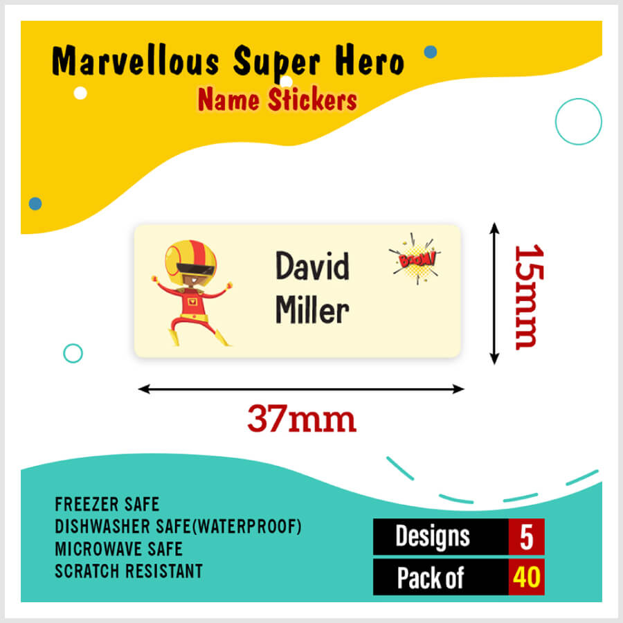 Name Labels - Standard - Cute Designs