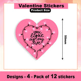 Sweet Covid Valentine stickers