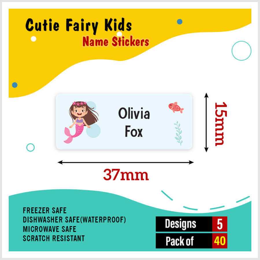 Name Labels - Standard - Cute Designs