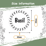 Spice Sorting Labels