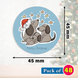 Dog lover’s Christmas decor