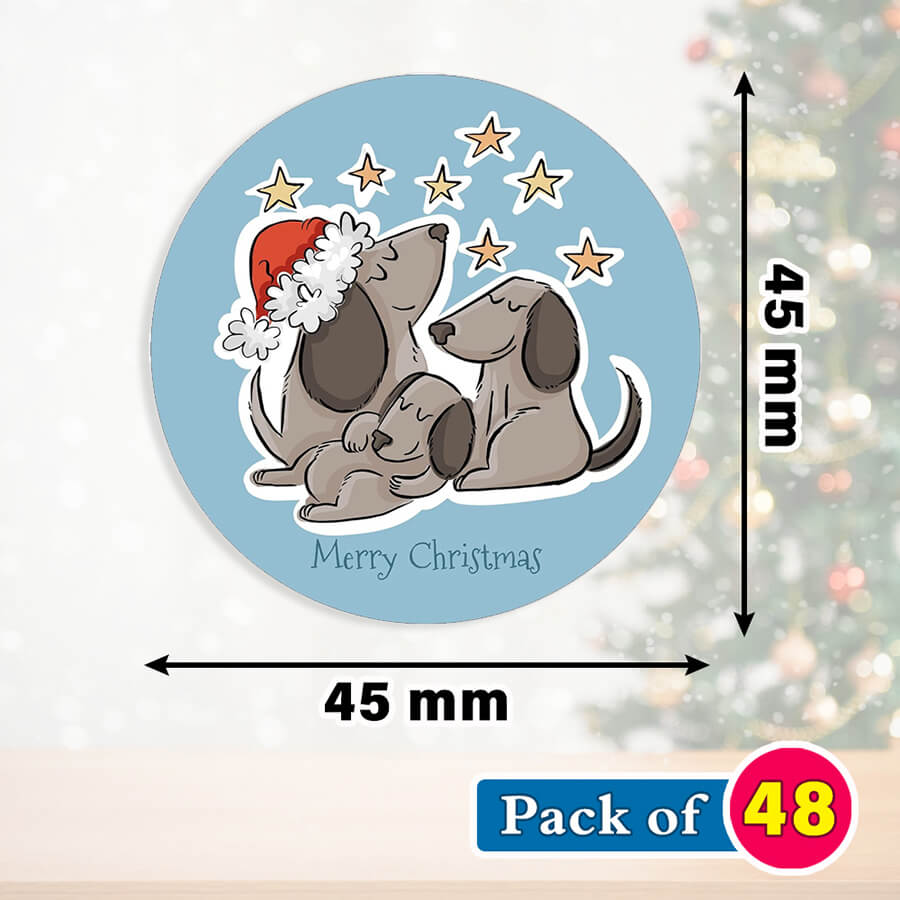 Dog lover’s Christmas decor