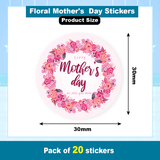 Floral Mother's Day Stickers