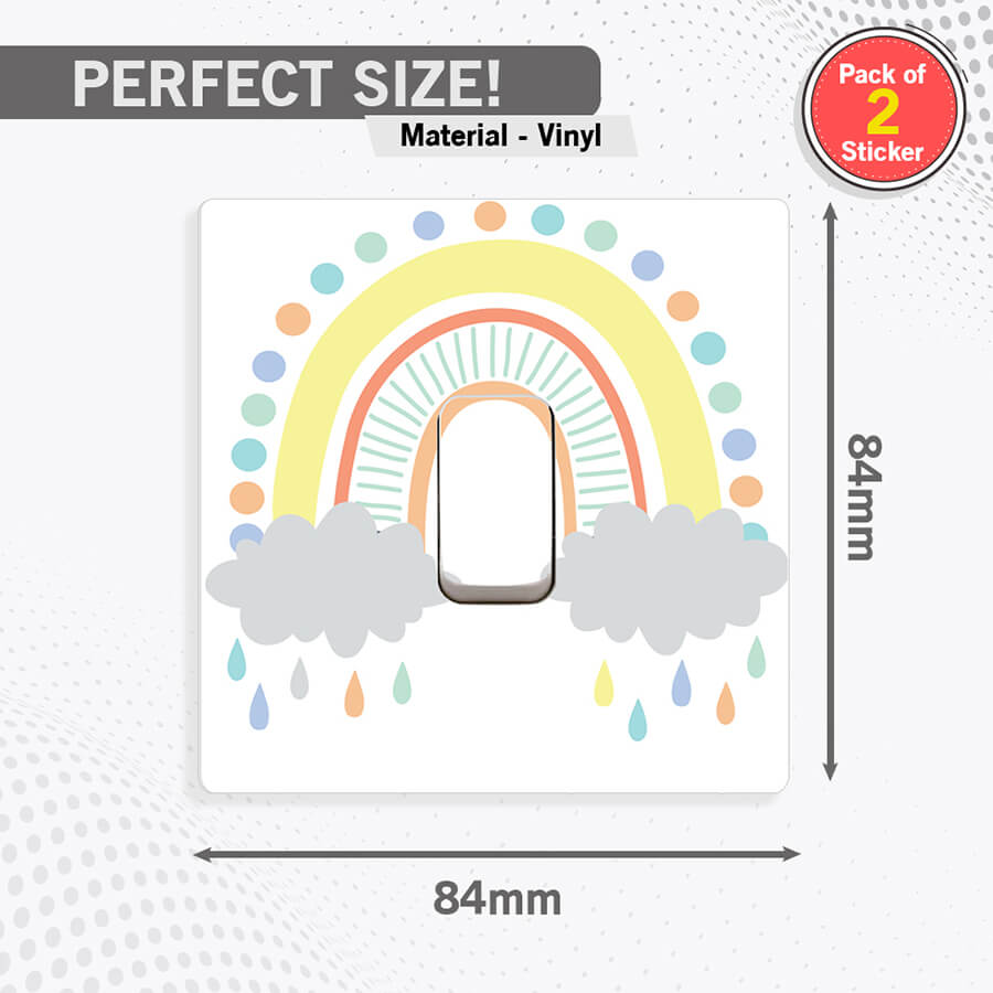 Rainbow Switch Stickers
