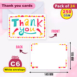 Elegant Thank You Postcards