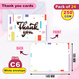 Elegant Thank You Postcards